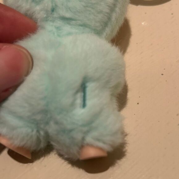 Authentic PopMart Labubu The Monsters Pin for Love Series “I” Aqua Plush Pendant - Picture 6 of 14